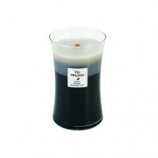 Large Hourglass Trilogy Candle Warm Woods WoodWick Large Hourglass Trilogy Candle Warm Woods WoodWick